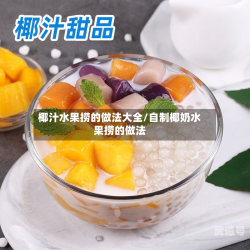 椰汁水果捞的做法大全/自制椰奶水果捞的做法