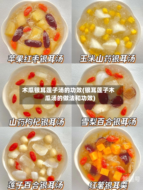 木瓜银耳莲子汤的功效(银耳莲子木瓜汤的做法和功效)