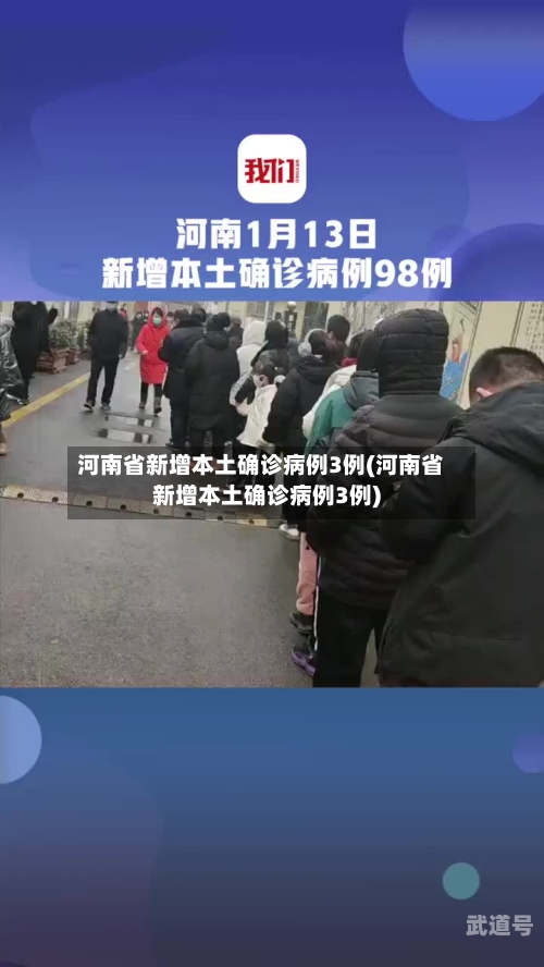 河南省新增本土确诊病例3例(河南省新增本土确诊病例3例)