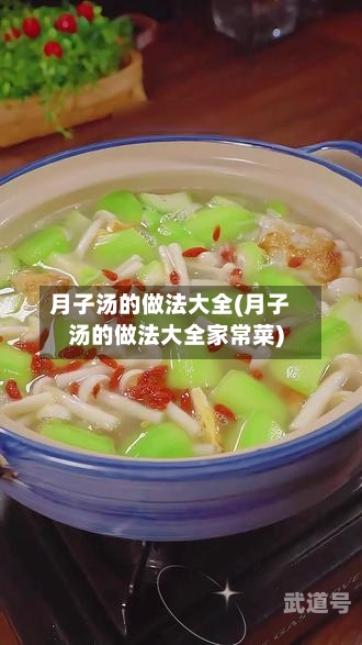 月子汤的做法大全(月子汤的做法大全家常菜)