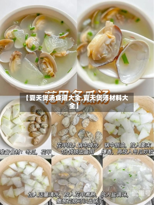 【夏天煲汤食谱大全,夏天煲汤材料大全】