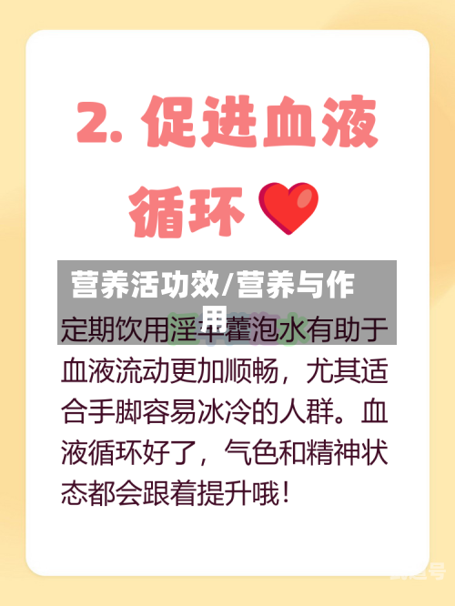 营养活功效/营养与作用