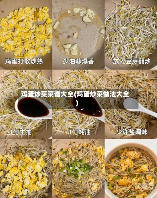 鸡蛋炒菜菜谱大全(鸡蛋炒菜做法大全)