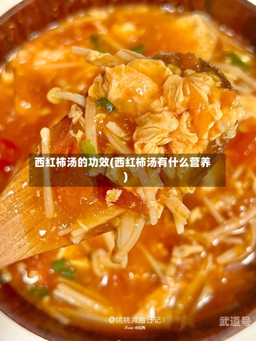 西红柿汤的功效(西红柿汤有什么营养)