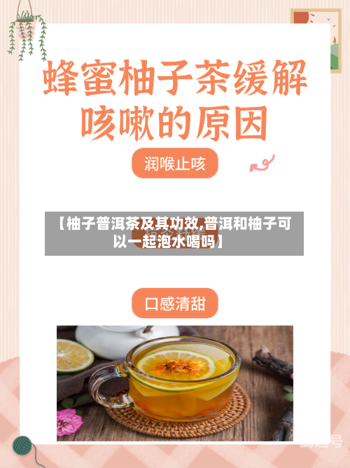 【柚子普洱茶及其功效,普洱和柚子可以一起泡水喝吗】