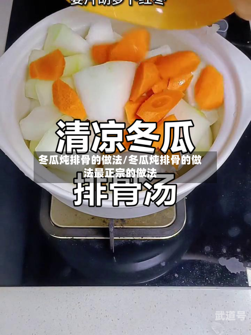 冬瓜炖排骨的做法/冬瓜炖排骨的做法最正宗的做法