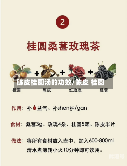 陈皮桂圆汤的功效/陈皮 桂圆