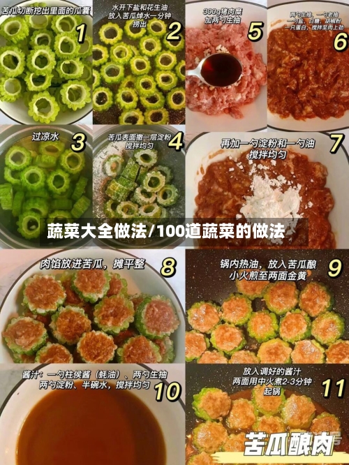 蔬菜大全做法/100道蔬菜的做法