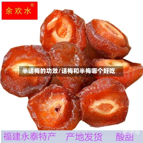 半话梅的功效/话梅和半梅哪个好吃