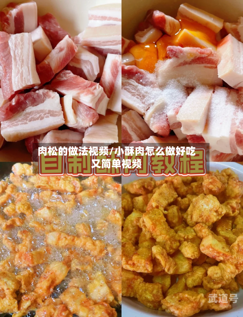 肉松的做法视频/小酥肉怎么做好吃又简单视频