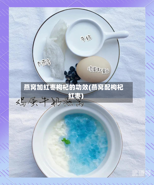 燕窝加红枣枸杞的功效(燕窝配枸杞红枣)