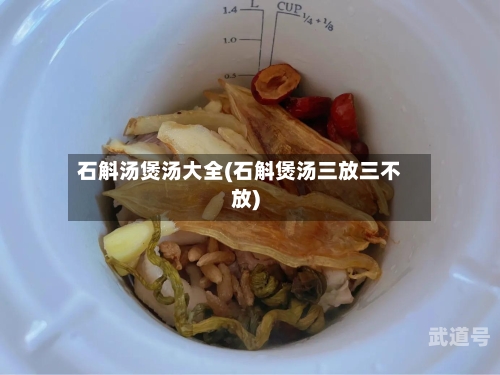 石斛汤煲汤大全(石斛煲汤三放三不放)