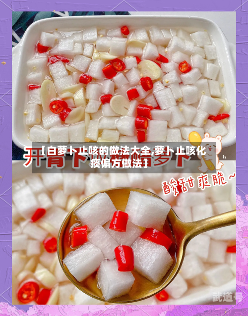 【白萝卜止咳的做法大全,萝卜止咳化痰偏方做法】