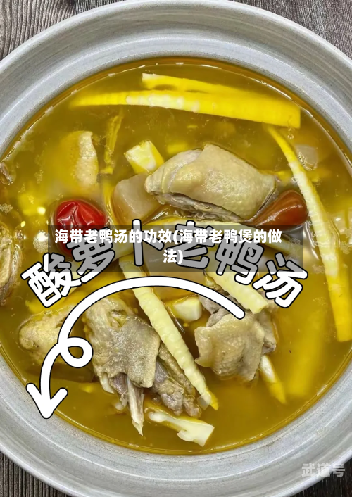 海带老鸭汤的功效(海带老鸭煲的做法)