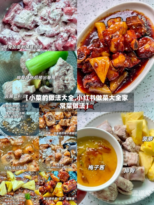 【小菜的做法大全,小红书做菜大全家常菜做法】