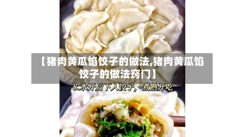 【猪肉黄瓜馅饺子的做法,猪肉黄瓜馅饺子的做法窍门】