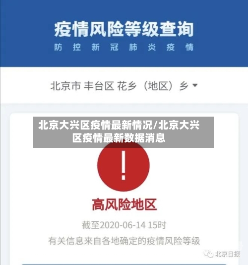 北京大兴区疫情最新情况/北京大兴区疫情最新数据消息