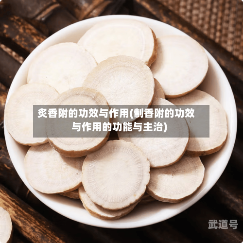 炙香附的功效与作用(制香附的功效与作用的功能与主治)
