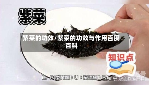 紫莱的功效/紫菜的功效与作用百度百科