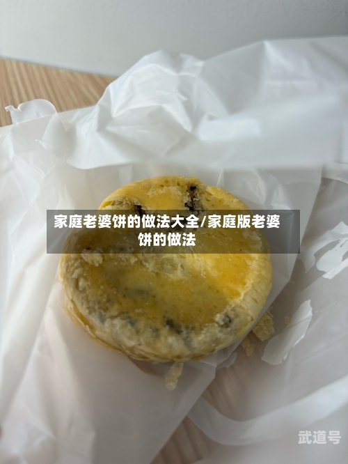 家庭老婆饼的做法大全/家庭版老婆饼的做法