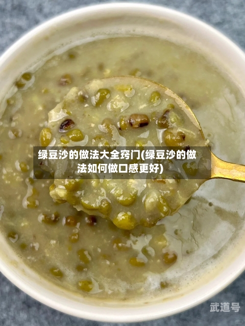 绿豆沙的做法大全窍门(绿豆沙的做法如何做口感更好)