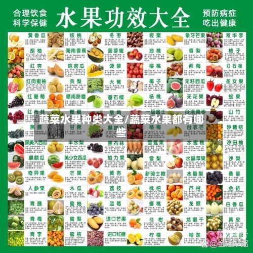 蔬菜水果种类大全/蔬菜水果都有哪些-第3张图片
