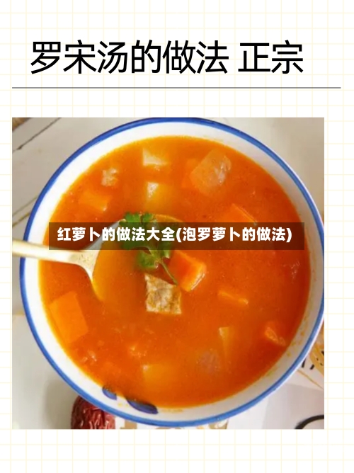 红萝卜的做法大全(泡罗萝卜的做法)