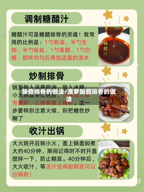 酸甜排骨的做法/菠萝酸甜排骨的做法-第3张图片
