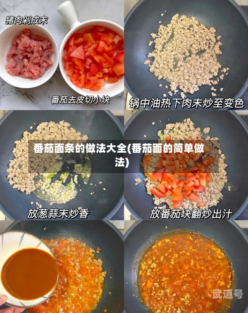 番茄面条的做法大全(番茄面的简单做法)