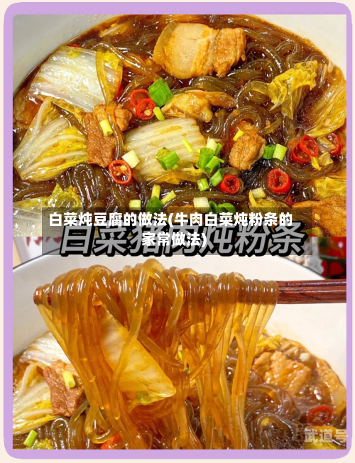 白菜炖豆腐的做法(牛肉白菜炖粉条的家常做法)