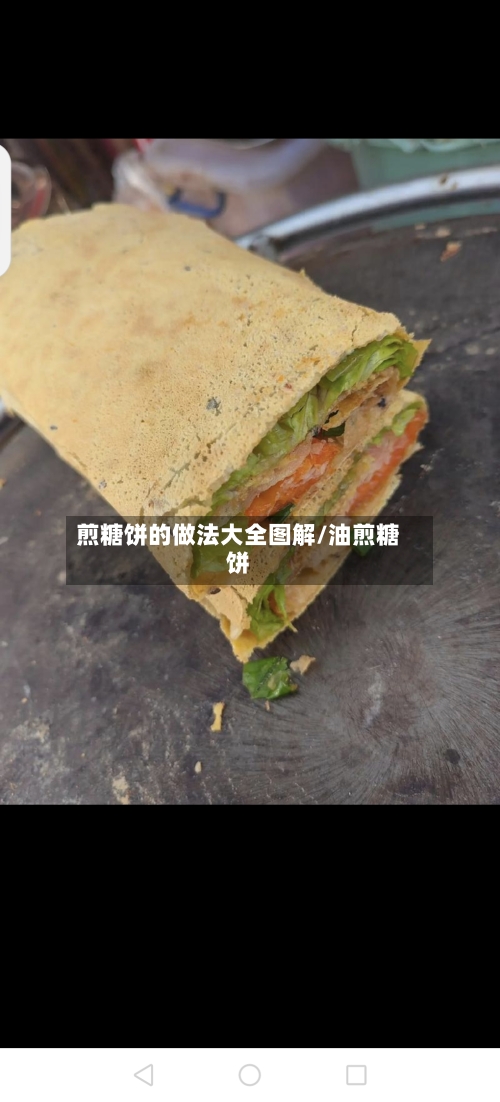 煎糖饼的做法大全图解/油煎糖饼