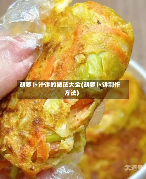 胡萝卜汁饼的做法大全(胡萝卜饼制作方法)
