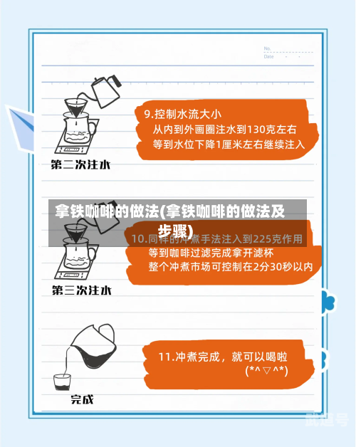 拿铁咖啡的做法(拿铁咖啡的做法及步骤)