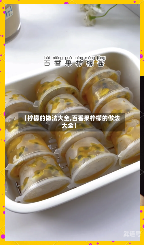 【柠檬的做法大全,百香果柠檬的做法大全】