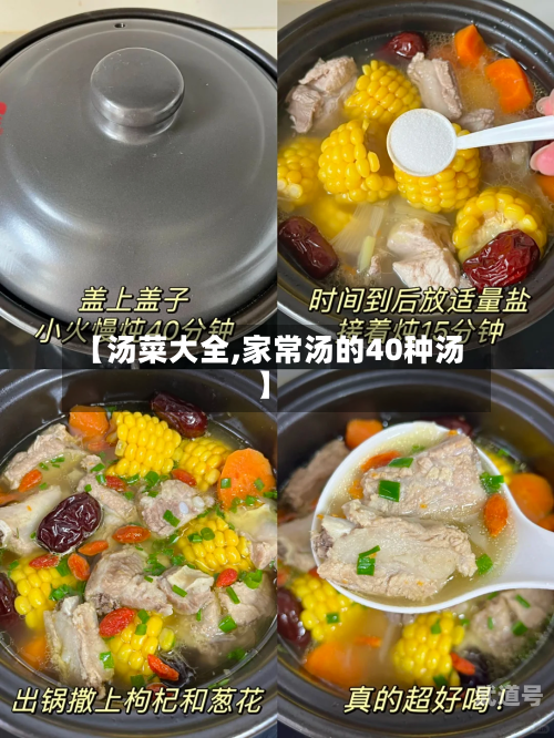 【汤菜大全,家常汤的40种汤】-第3张图片