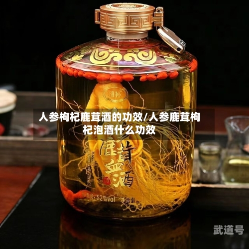 人参枸杞鹿茸酒的功效/人参鹿茸枸杞泡酒什么功效