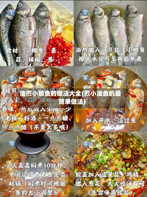 油煎小鲫鱼的做法大全(煎小油鱼的最简单做法)-第2张图片